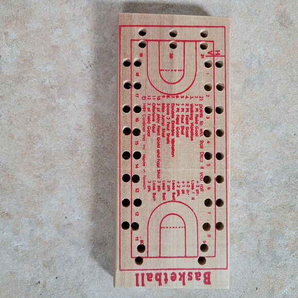 Vintage 1990 Sport Teasers 7 Wood/Peg Brain Buster Games in Tin - Picture 8 of 13